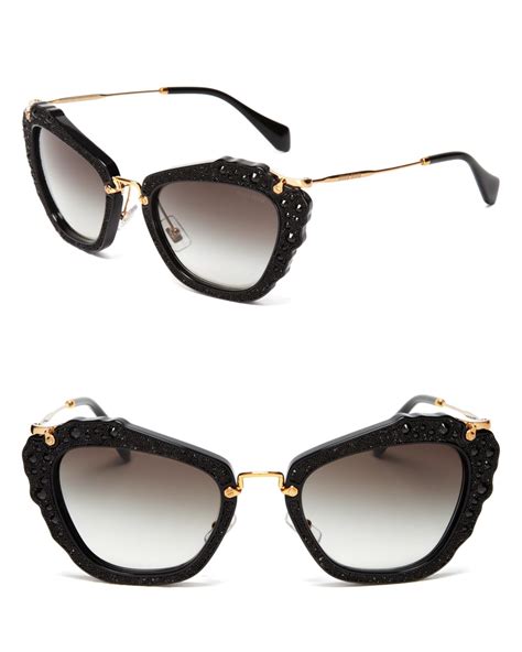 miu miu cat eye gözlük|Miu Miu Eyewear cat.